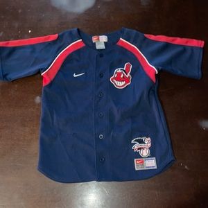Kids Cleveland Indians chief wahoo vintage